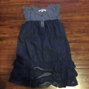 Kids DKNY denim dress